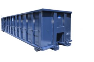 dumpster isolated